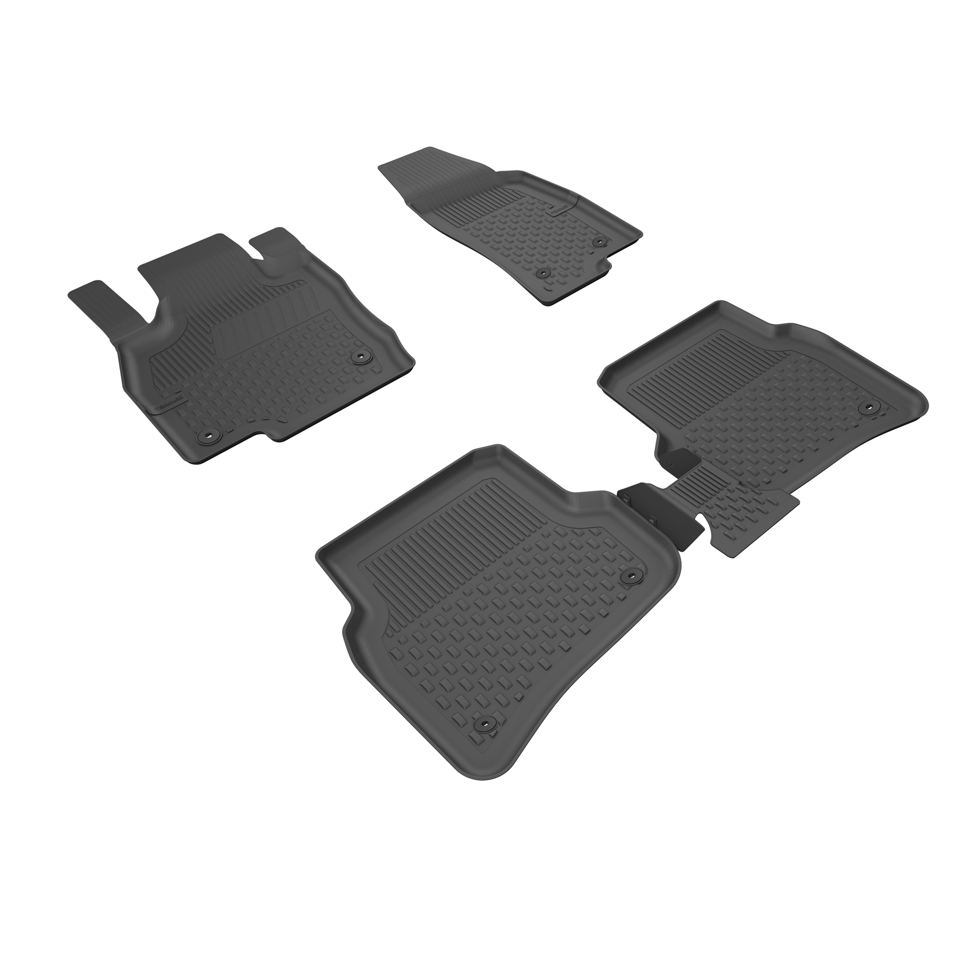 Sahler Seat Ibiza 2017+ Uyumlu 4.5D Havuzlu Siyah Oto Paspas Takımı - KolayOto