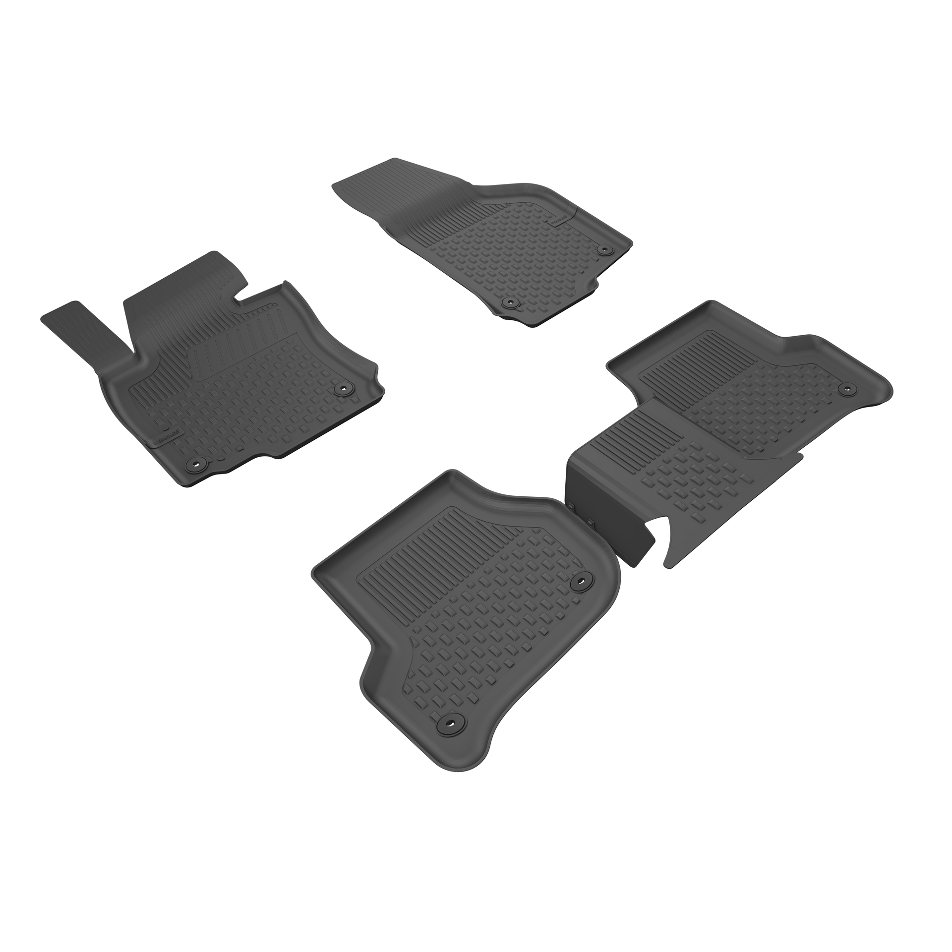 Sahler Volkswagen Golf 5 2004-2008 Uyumlu 4.5D Havuzlu Siyah Oto Paspas Takımı - KolayOto