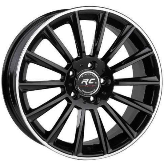 RC 18 inç 5*112 ET49 Siyah Jant Takımı (J-5623)