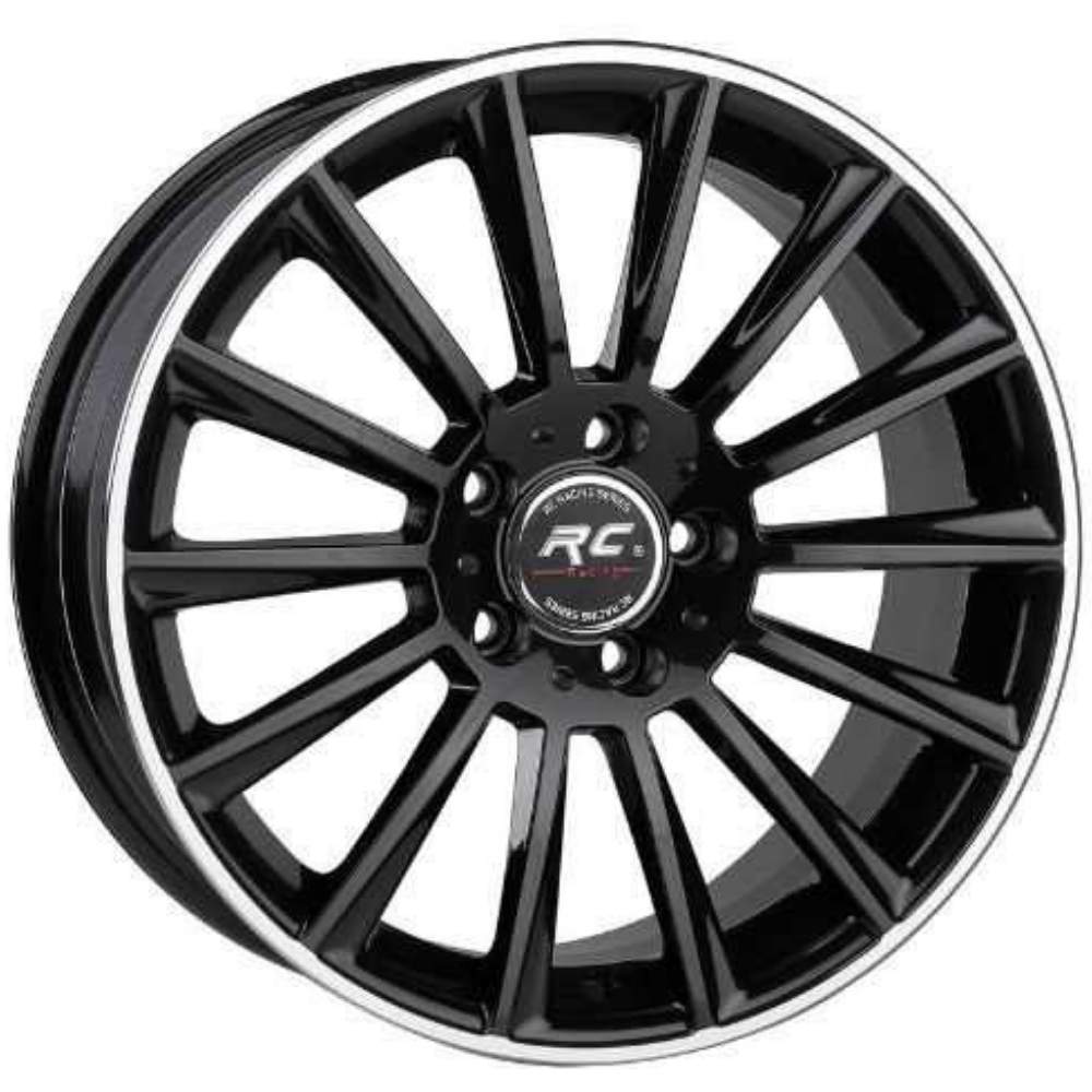 RC 18 inç 5*112 ET49 Siyah Jant Takımı (J-5623)