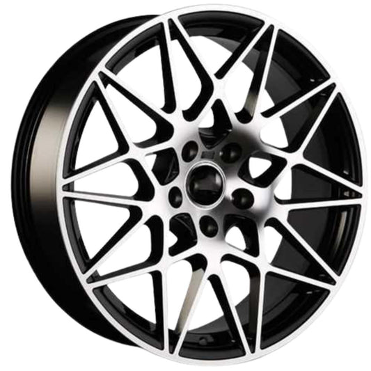 RC 19 inç 5*112 ET37 Siyah Jant Takımı (J-5024)