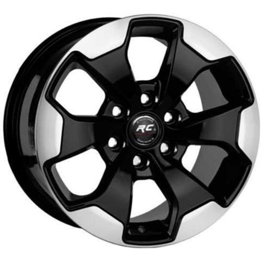 RC 17 inç 6*120 ET40 Siyah Jant Takımı (J-5664)