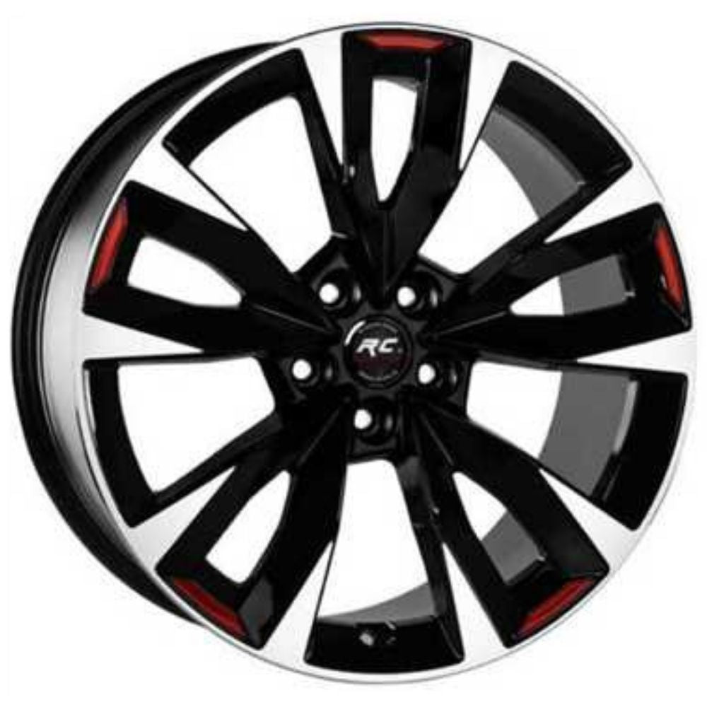 RC 20 inç 5*112 ET46 Siyah Jant Takımı (J-5768)