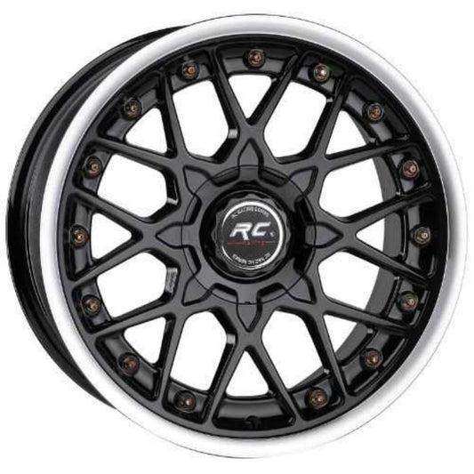 RC 18 inç 5*112/120 ET20 Siyah-Beyaz Jant Takımı (J-5776)