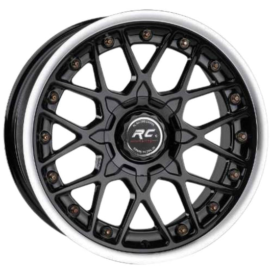 RC 18 inç 5*112/120 ET20 Siyah-Beyaz Jant Takımı (J-5399)
