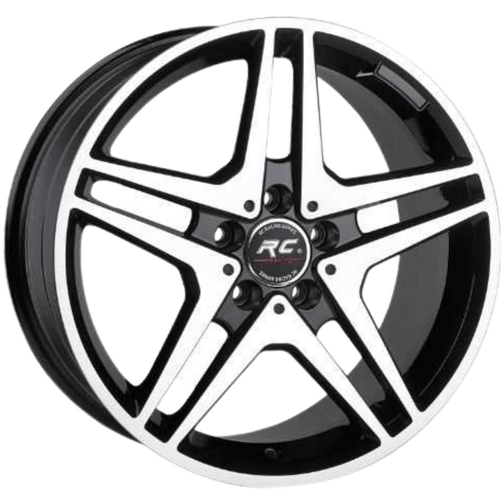 RC 18 inç 5*112 ET38 Siyah Jant Takımı (J-5680)