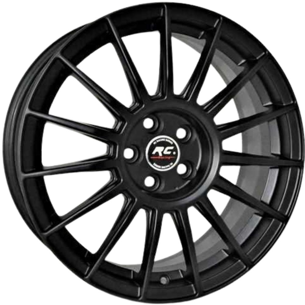 RC 18 inç 5*112 ET35 Siyah-Beyaz Jant Takımı (J-5464)