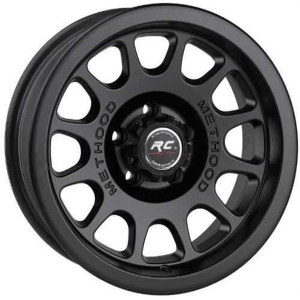 RC 17 inç 5*120 ET-15 Mat Siyah Jant Takımı (J-5507)