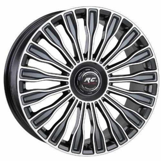 RC 19 inç 5*112 ET48 Füme Jant Takımı (J-5700)