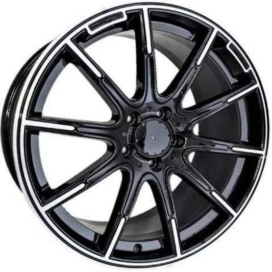 RC 19 inç 5*120 ET38 Siyah Jant Takımı (J-5014)