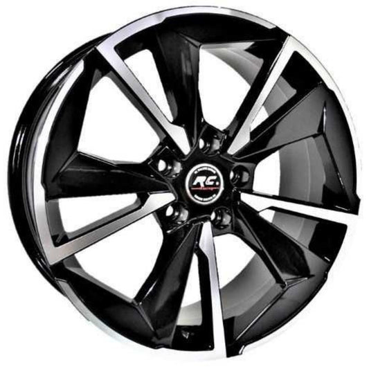 RC 19 inç 5*114.3 ET41 Siyah Jant Takımı (J-5725)