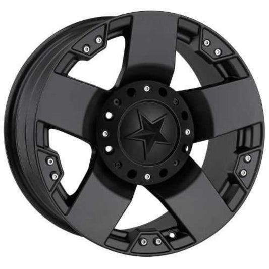 RC 17 inç 5*110 ET15 Mat Siyah Jant Takımı (J-5022)