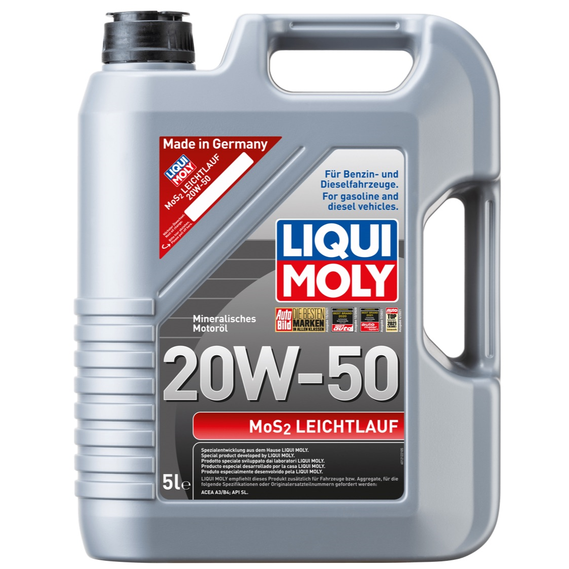 Liqui Moly Mos2 Leichtlauf 20W50 Motor Yağı (5 Litre) - 1212 - KolayOto