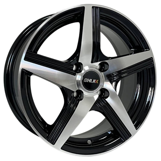 SLK 14 inç 4*100 ET35 Siyah Jant Takımı (J-6169)