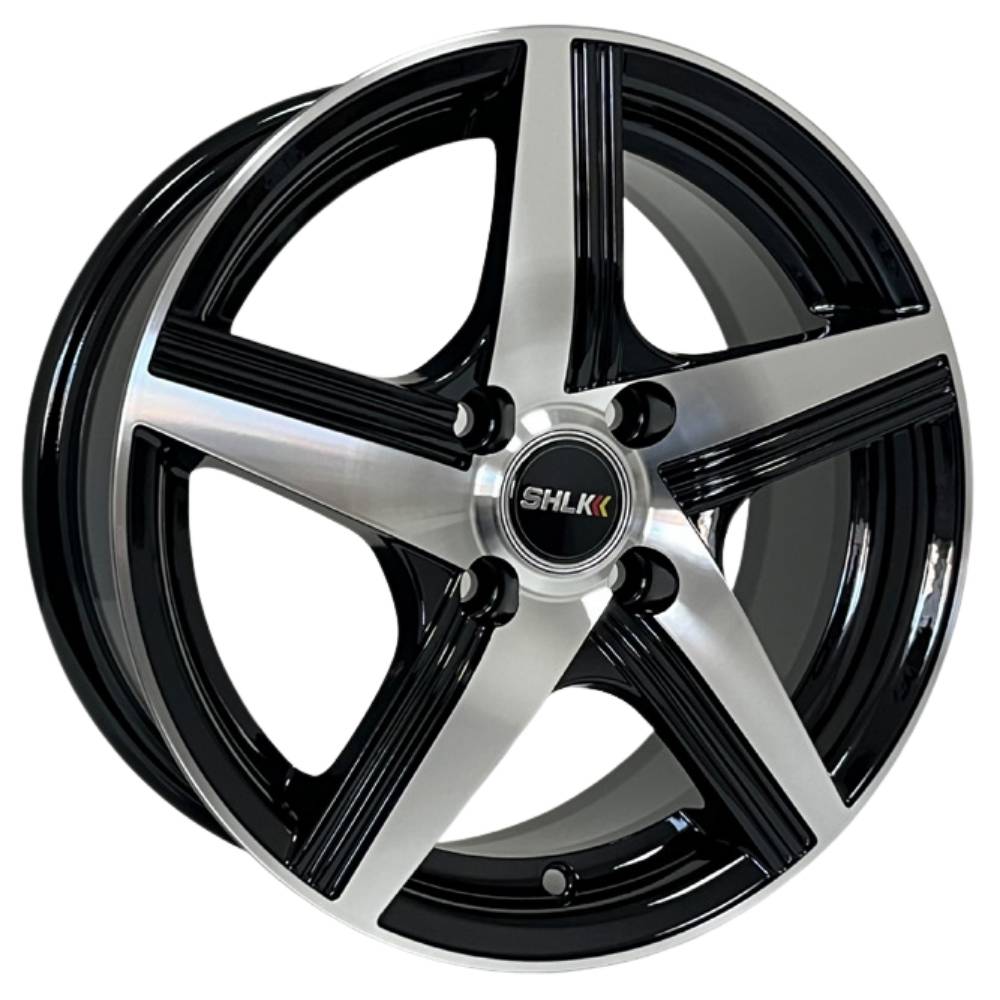 SLK 14 inç 4*100 ET35 Siyah Jant Takımı (J-6169)