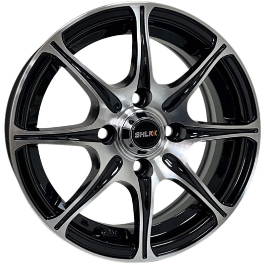 SLK 13 inç 4*100 ET35 Siyah Jant Takımı (J-6168)