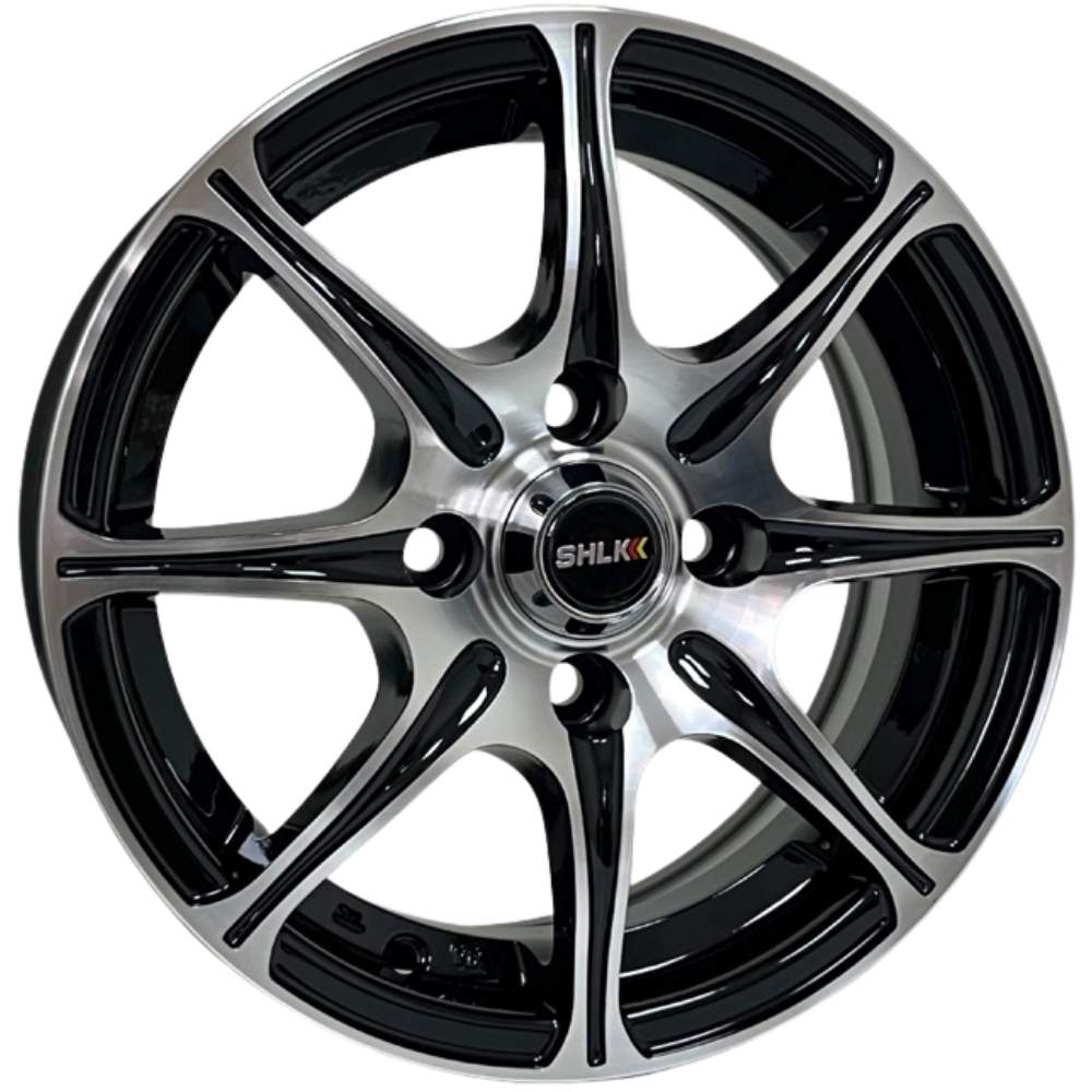 SLK 13 inç 4*100 ET35 Siyah Jant Takımı (J-6168)