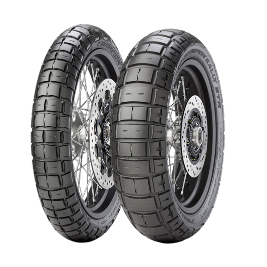 Pirelli Scorpion Rally STR 120/70R17 58H ve 160/60R15 67H M+S Motosiklet Takım Lastiği - KolayOto