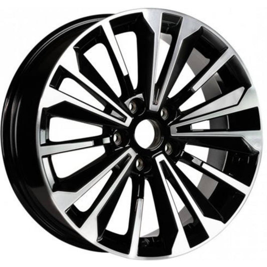 Sonic 17 inç 5*114.3 ET40 Parlak Siyah Jant Takımı (J-5304)