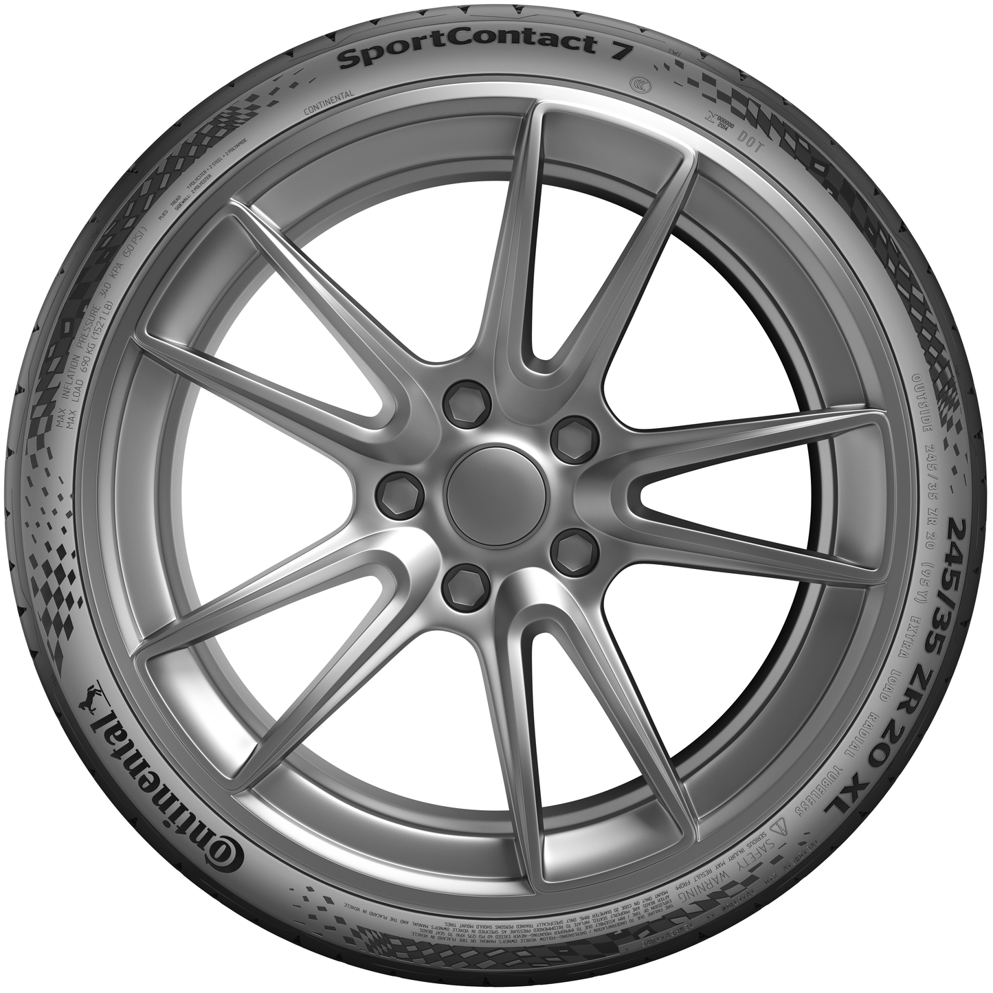 Continental ContiSportContact 7 245/40R21 100Y XL - KolayOto