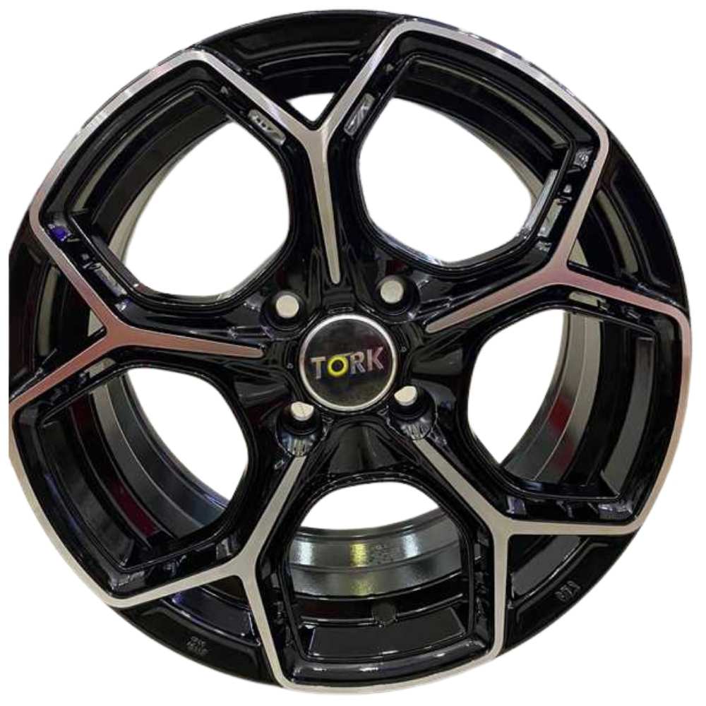 Tork 15 inç 4*100 ET35 Siyah Jant Takımı (J-6056)