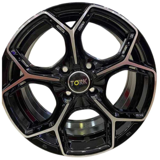 Tork 15 inç 4*100 ET35 Siyah Jant Takımı (J-6056)