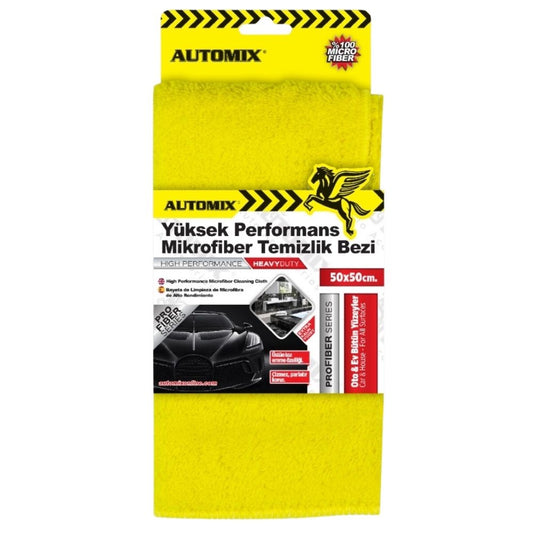 Automix Temizlik Bezi Yüksek Performanslı Mikrofiber 50x50cm