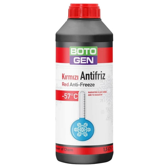 Botogen -57 Derece Kırmızı Antifriz (1.5 Litre) - 8102