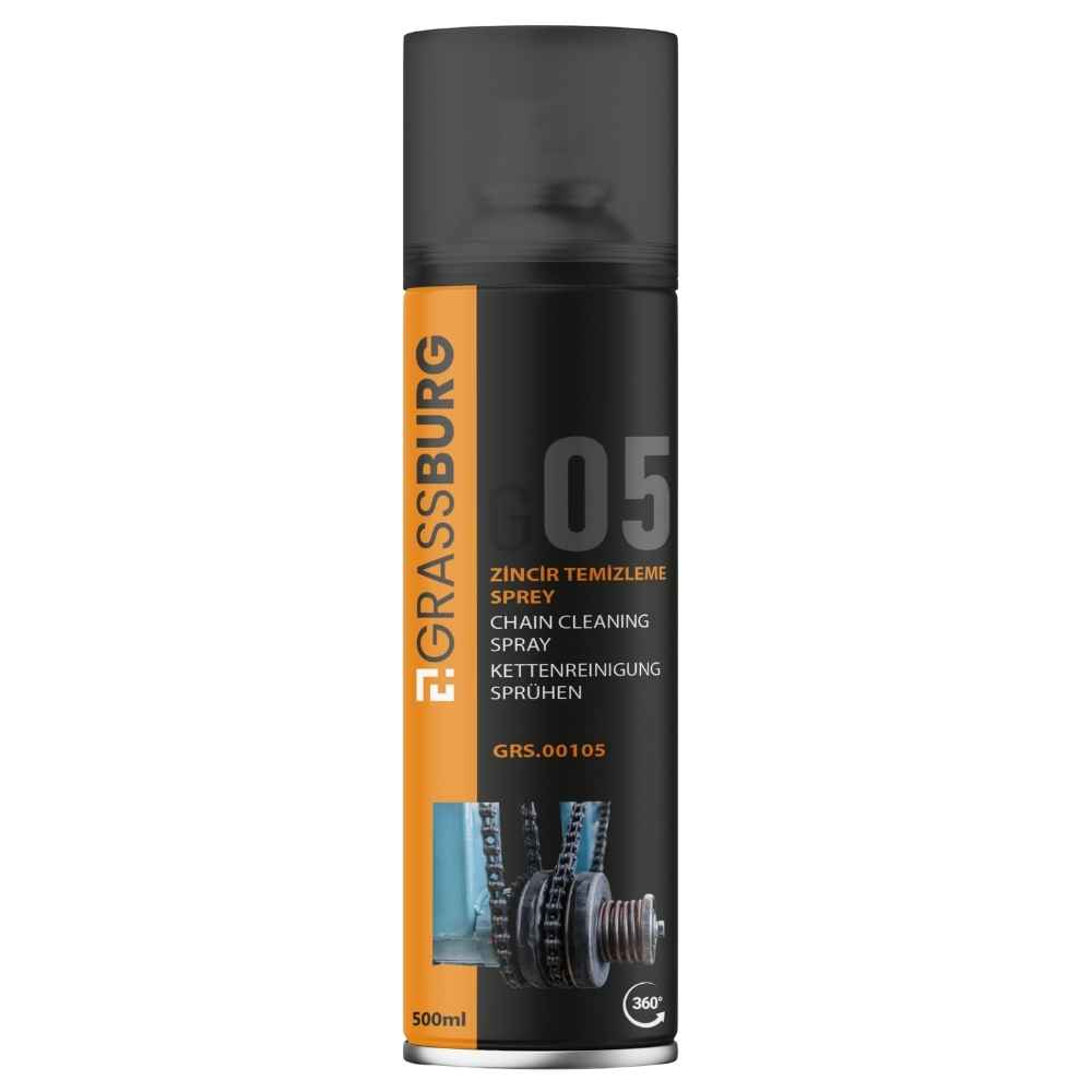 GrassBurg Zincir Temizleme Spreyi (500 Ml) - 00105
