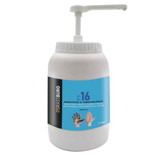 GrassBurg Endüstriyel El Temizleme Kremi (3 Litre) - 00216