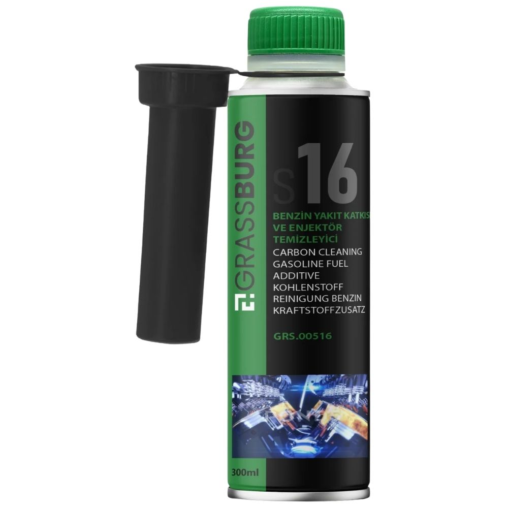 GrassBurg Benzin Yakıt Katkısı Ve Enjektör Temizleyici (300 Ml) - 00516