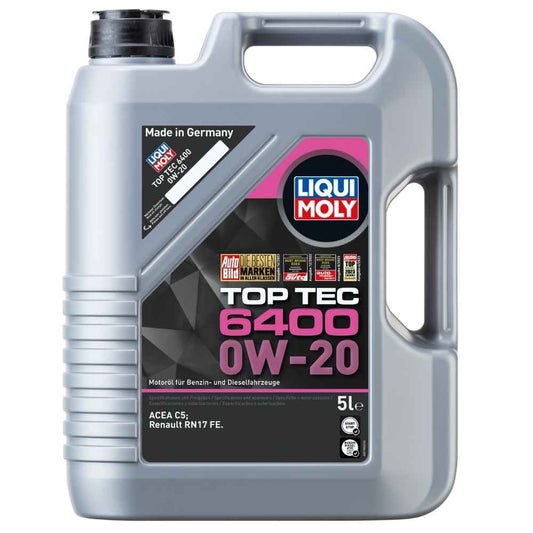 Liqui Moly TopTec 6400 0W20 Motor Yağı (5 Litre) - 21585