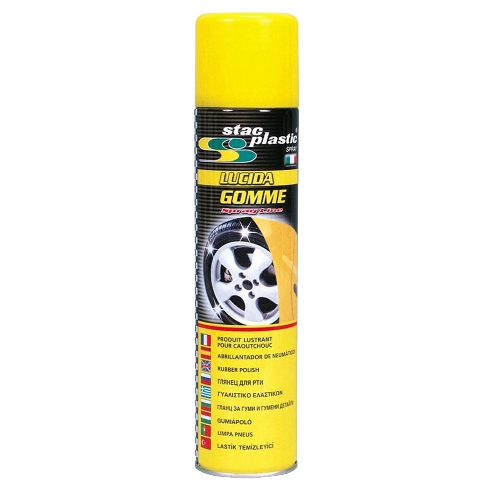 Stac Plastic Lastik Parlatıcı Sprey (400 Ml)