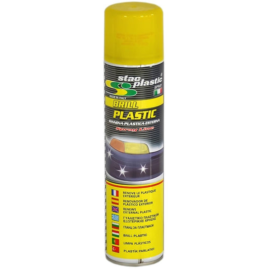 Stac Plastic Tampon Plastik Parlatıcı Sprey (400 Ml)