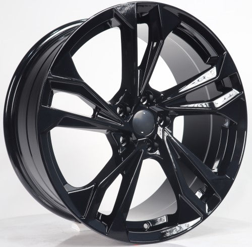 R1 Wheels 19 inç 5*112 ET35 Siyah Jant Takımı (J-3452) - KolayOto