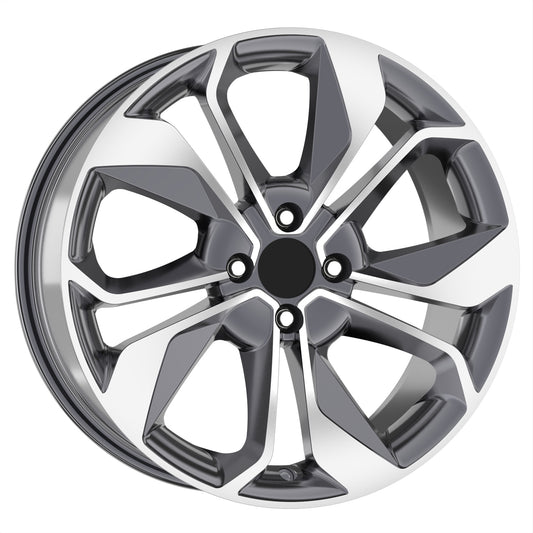R1 Wheels 16 inç 5*114.3 ET35 Füme Jant Takımı (J-4263)