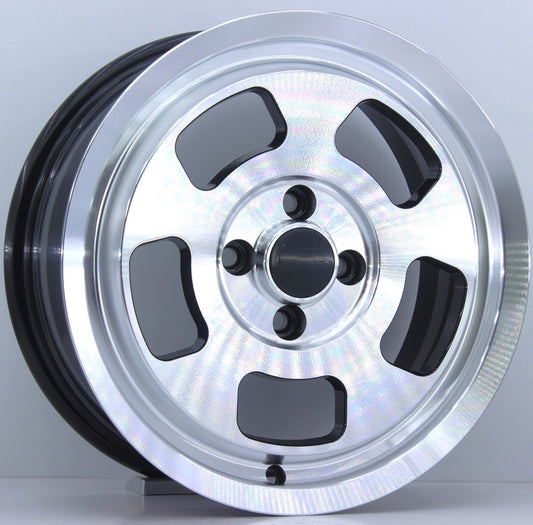 R1 Wheels 14 inç 4*100 ET35 Siyah Jant Takımı (J-2060) - KolayOto