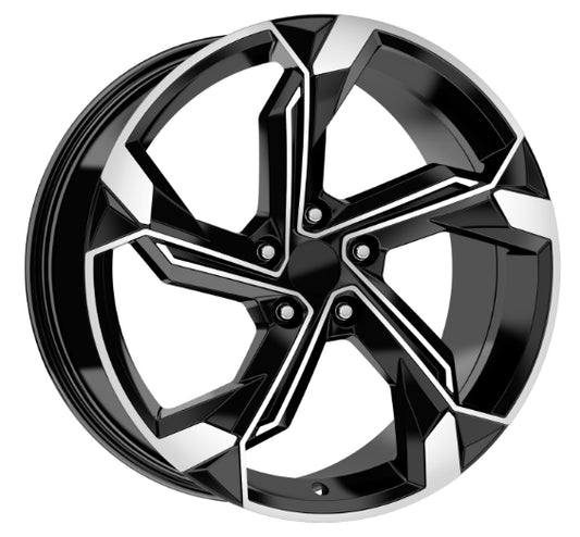 R1 Wheels 19 inç 5*112 ET35 Siyah Jant Takımı (J-3287) - KolayOto