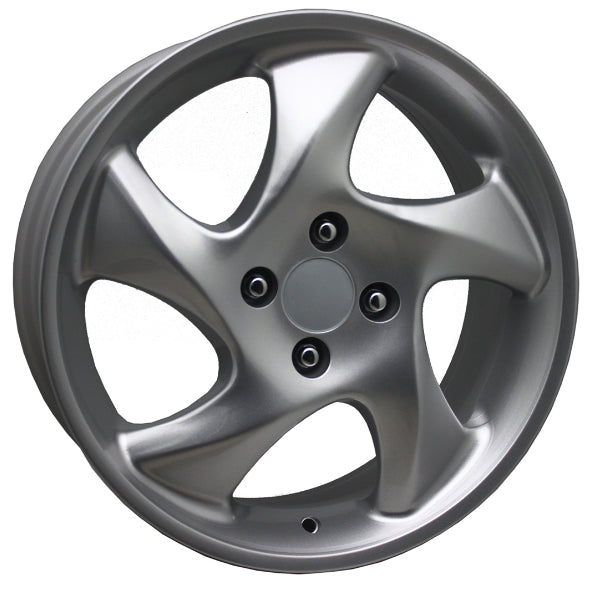 R1 Wheels 15 inç 5*108 ET35 Metalik Gri Jant Takımı (J-3249)