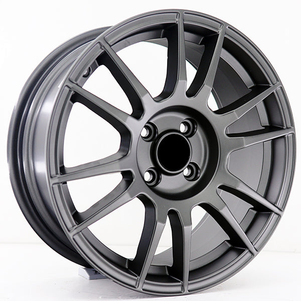 R1 Wheels 16 inç 4*100 ET35 Mat Füme Jant Takımı (J-3059) - KolayOto