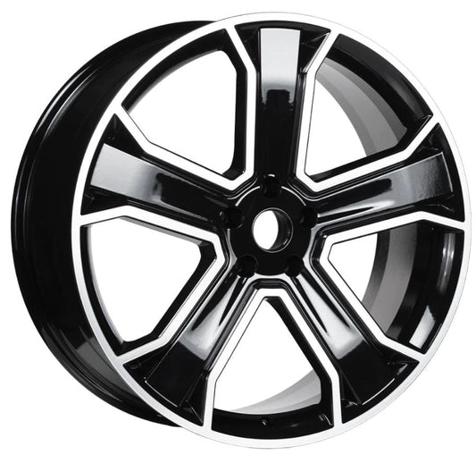 R1 Wheels 22 inç 5*120 ET48 Siyah Jant Takımı (J-2059) - KolayOto