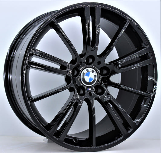 R1 Wheels 19 inç 5*120 ET32 Siyah Jant Takımı (J-894) - KolayOto