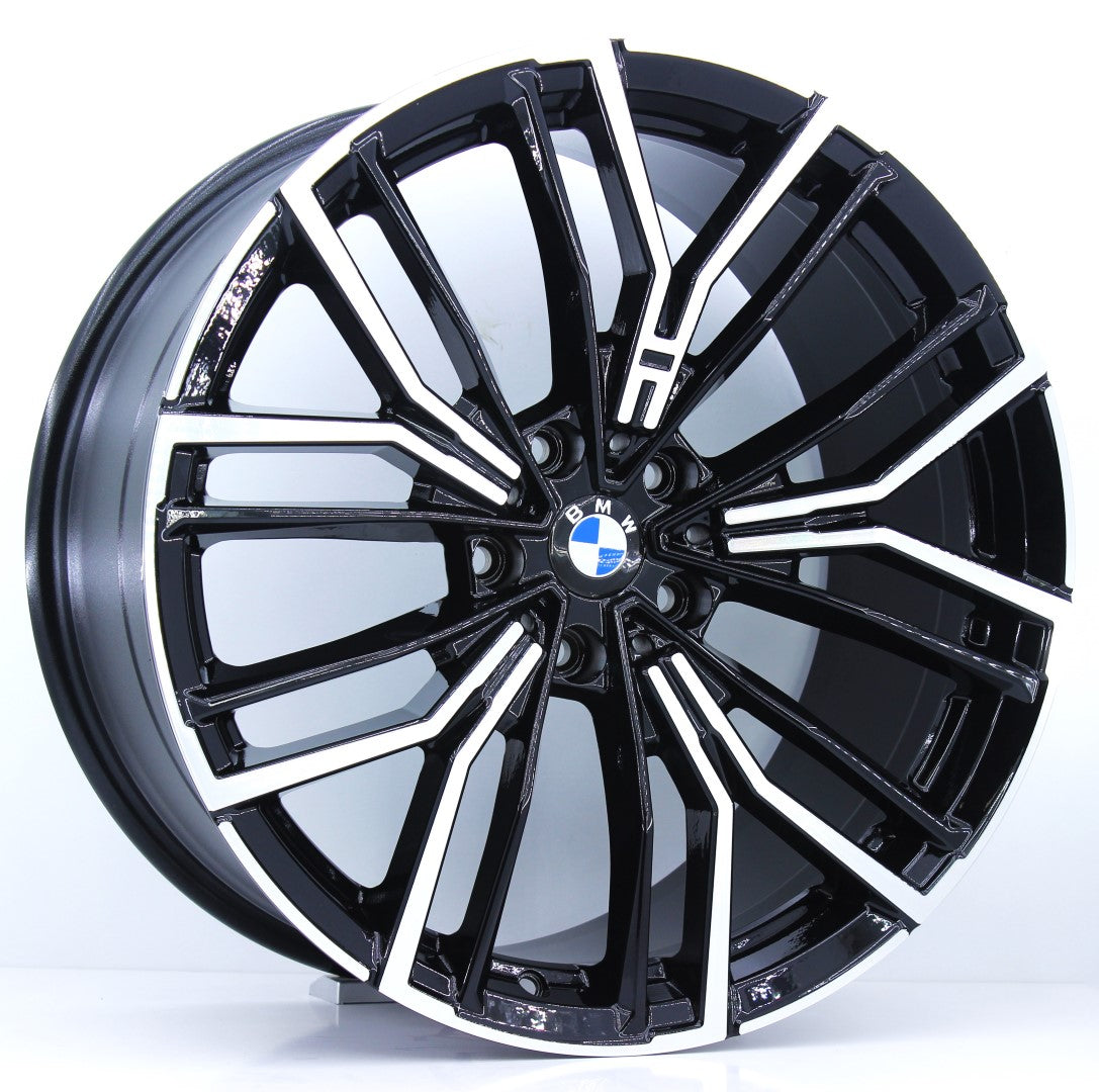 R1 Wheels 20 inç 5*112 ET30 Siyah Jant Takımı (J-731) - KolayOto