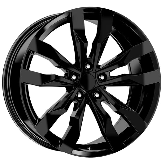 R1 Wheels 19 inç 5*112 ET38 Siyah Jant Takımı (J-3080) - KolayOto