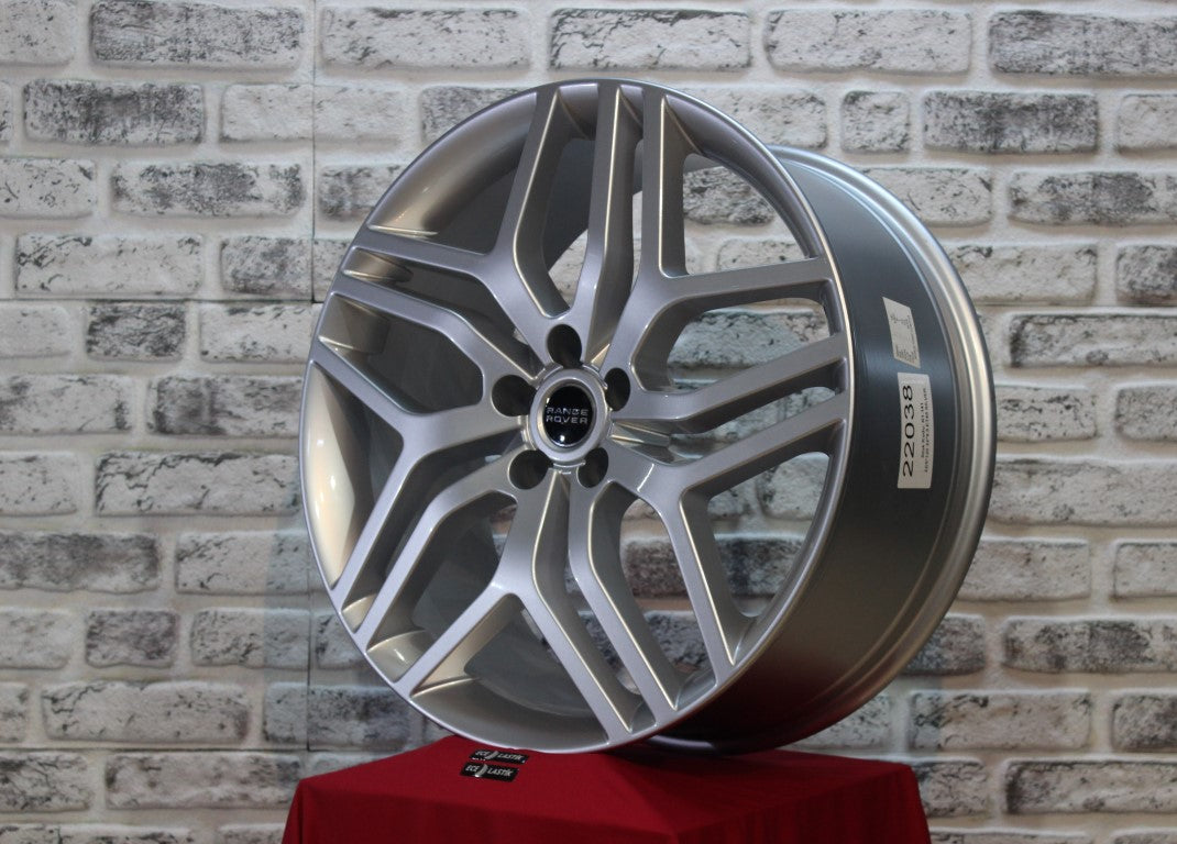 R1 Wheels 22 inç 5*120 ET45 Metalik Gri Jant Takımı (J-775) - KolayOto