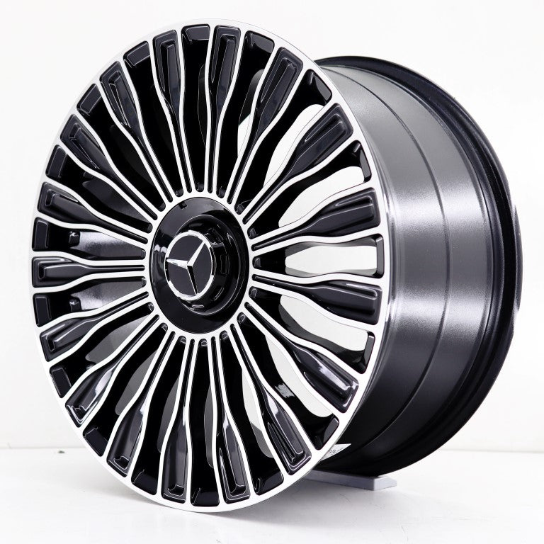 R1 Wheels 19 inç 5*112 ET38 Siyah Jant Takımı (J-358) - KolayOto