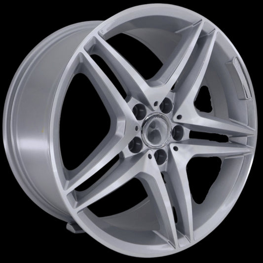 R1 Wheels 18 inç 5*112 ET38 Metalik Gri Jant Takımı (J-3693)