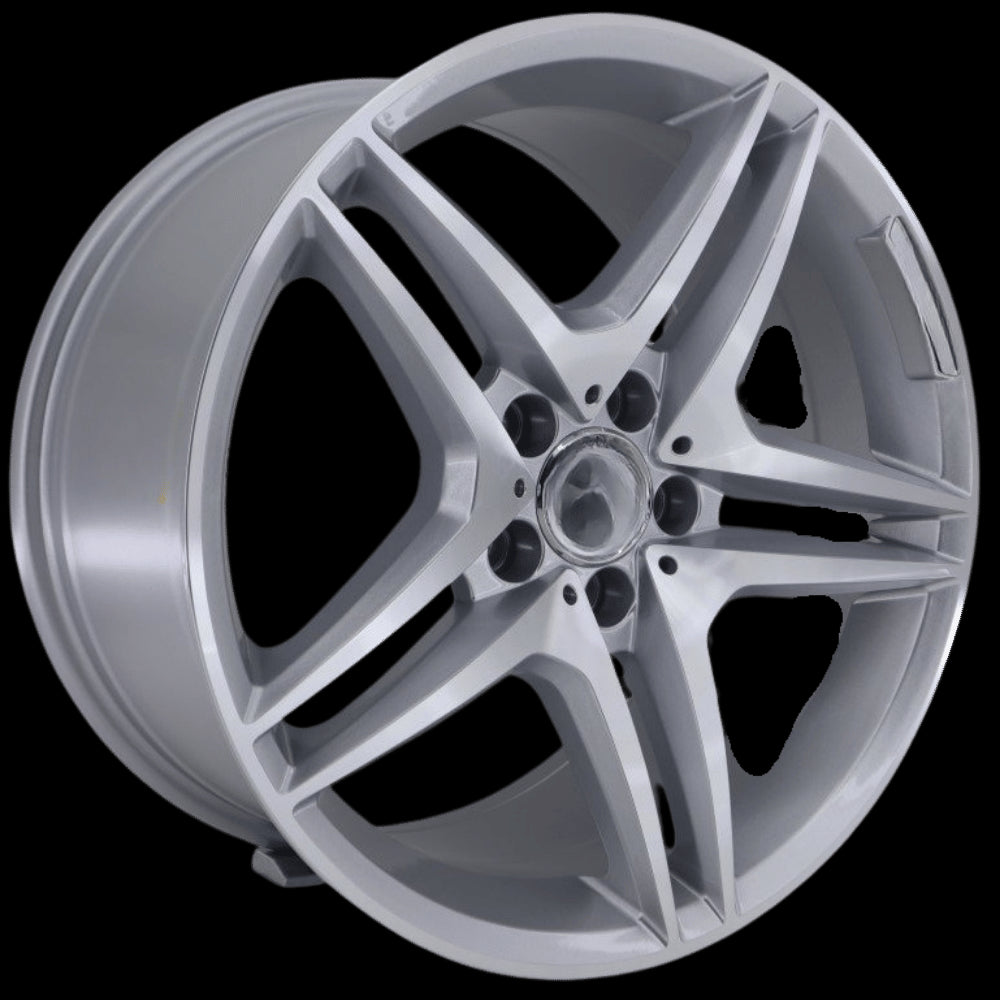 R1 Wheels 18 inç 5*112 ET38 Metalik Gri Jant Takımı (J-3693) - KolayOto