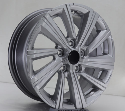 R1 Wheels 16 inç 5*108 ET40 Metalik Gri Jant Takımı (J-3382) - KolayOto