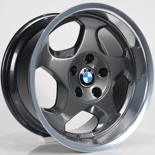 R1 Wheels 17 inç 5*120 ET20 Füme Jant Takımı (J-3454) - KolayOto